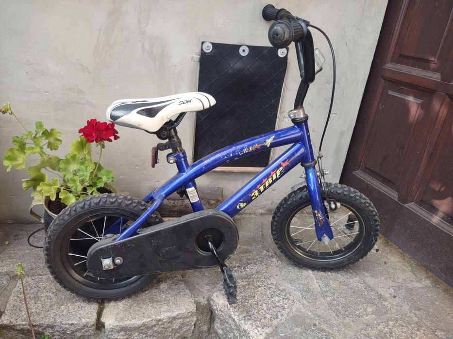 Rower dziecięcy granatowy
