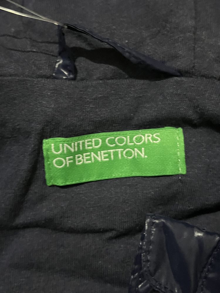 United Colors Of Benetton nieprzemakalna kurtka dziewczęca