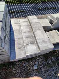 Obrzeże betonowe krawężnik palisada Polbruk Modern kolor stalowy 16 m
