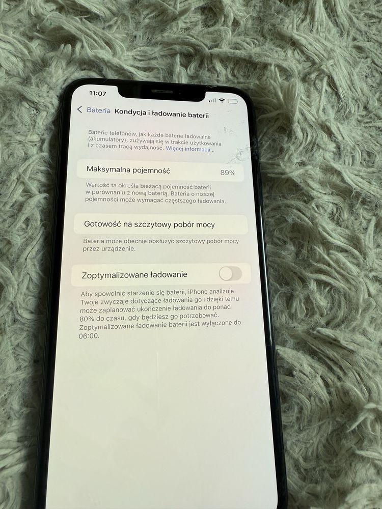 iPhone Xs Max 256 gb, zbity ale sprawny