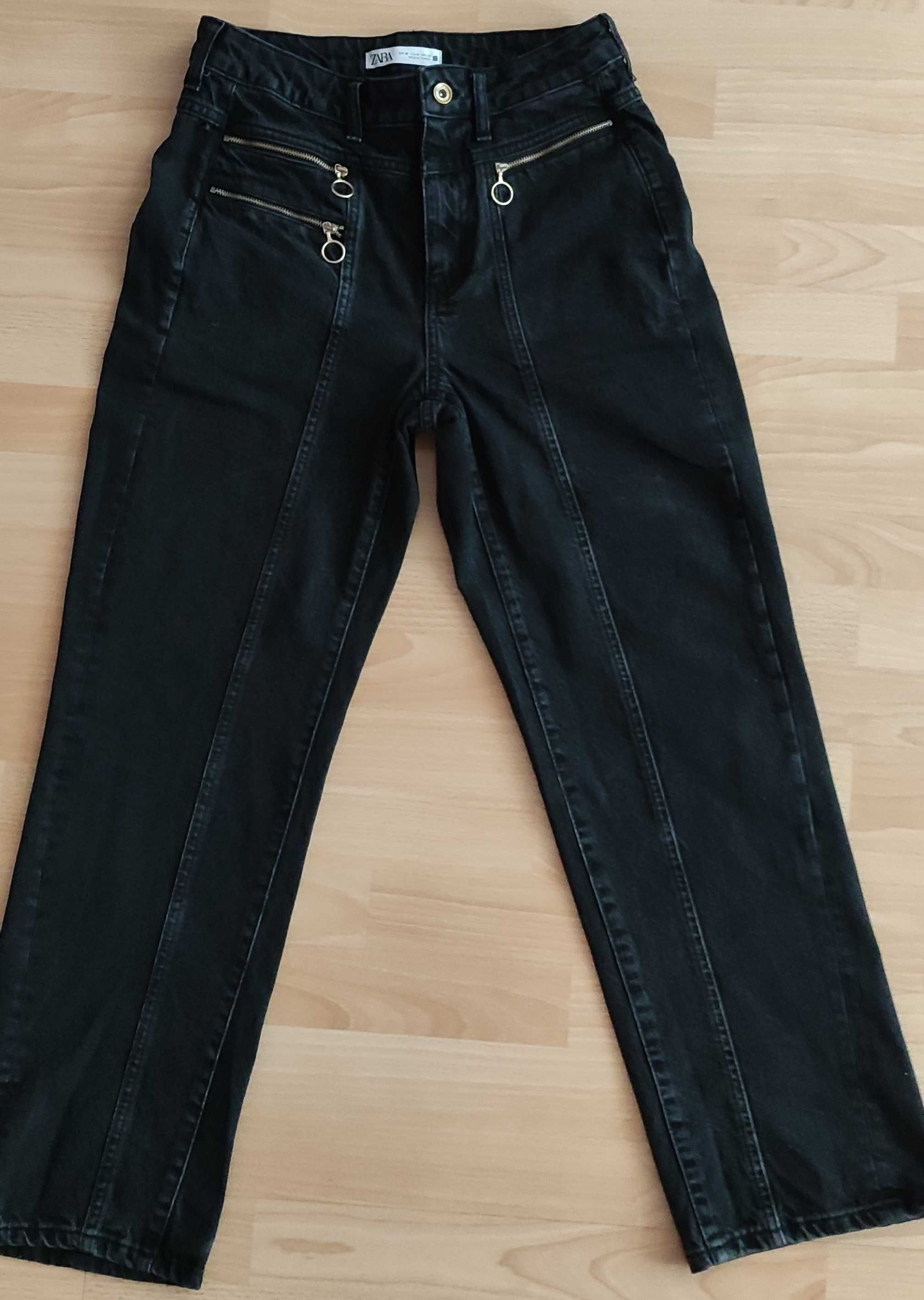 ZARA spodnie jeansowe w rozm. 38