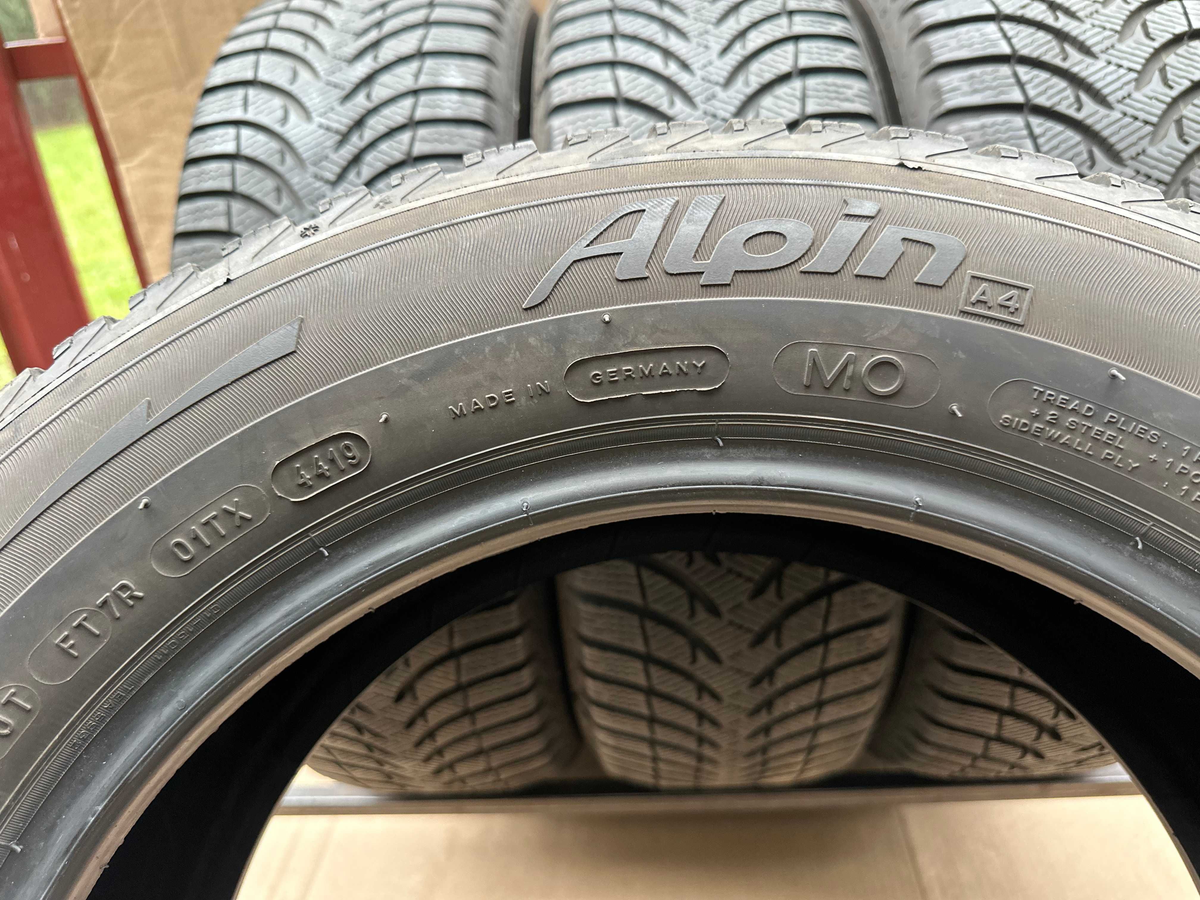 Opony Michelin Alpin A4 205/60R16 92H 2019