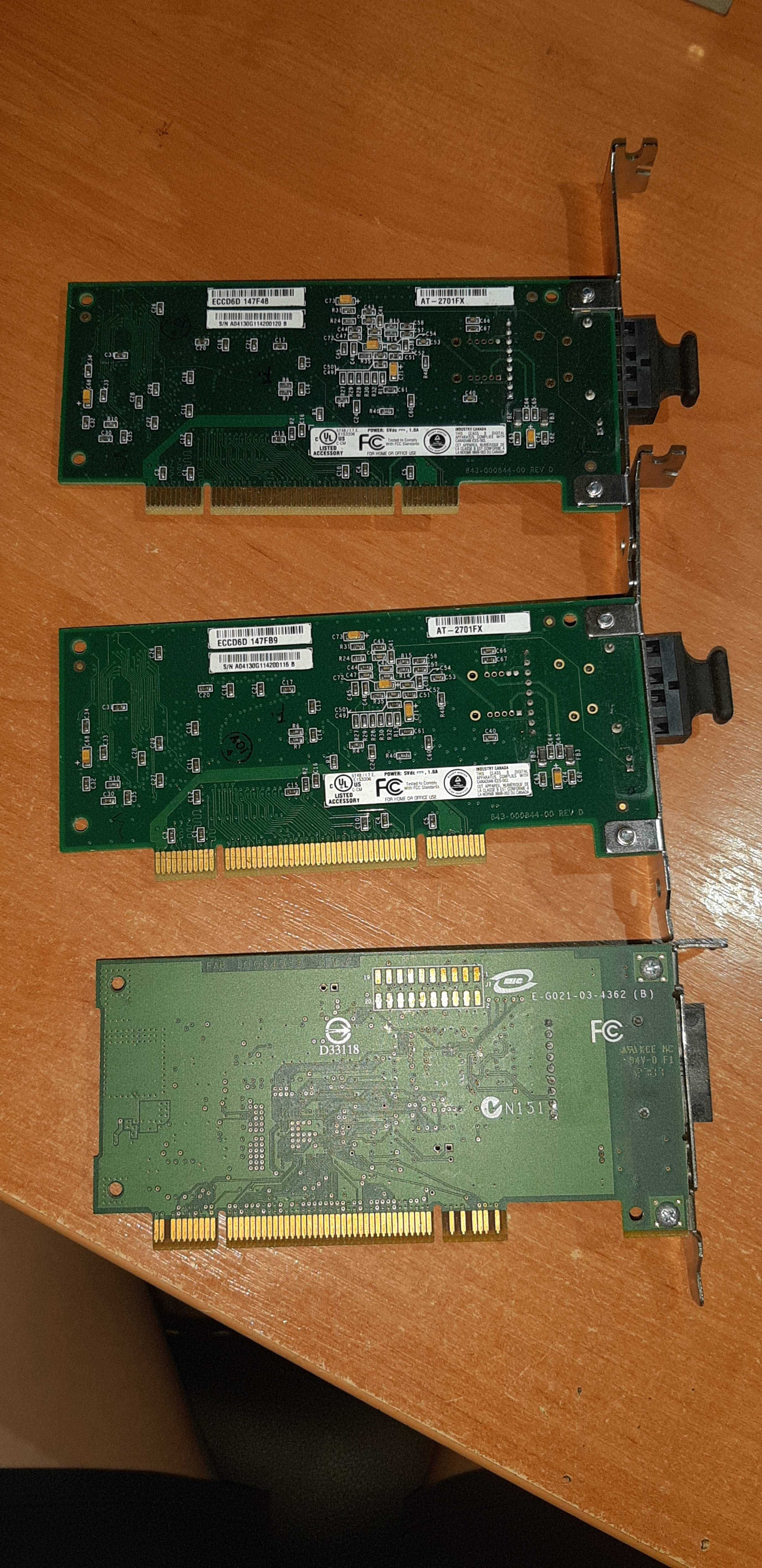 Оптична карта для ПК, Optical lan card ethernet PCI