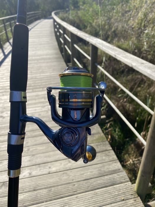 Carreto de pesca — forte e pronto a usar!