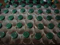 Zestaw 50 sztuk butelka szklana z zakrętką 300 ml. sok nalewka