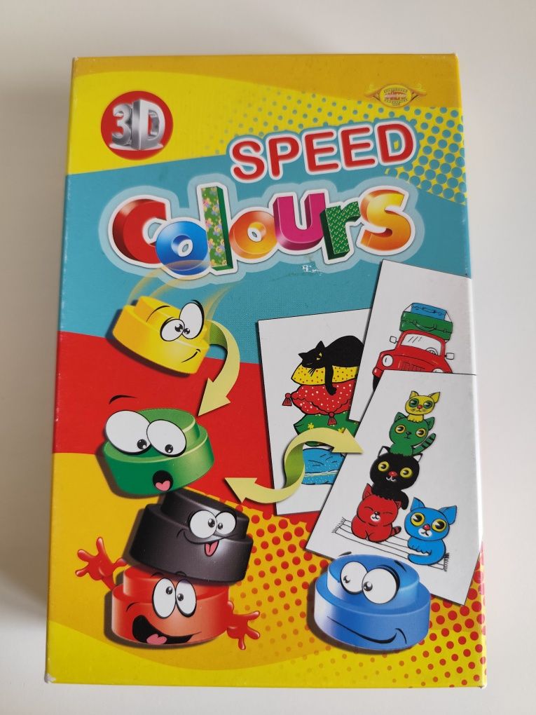 Настільна гра Speed Colours 3D.