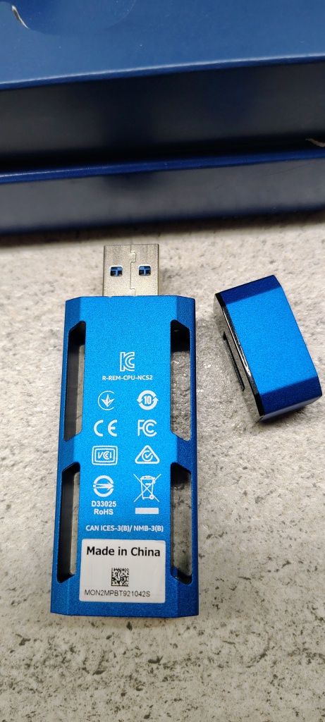 Intel Neural Compute Stick 2 (NCSM2485DK) - akcelerator AI z USB