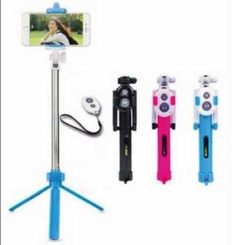 Uchwyt Selfie Stick Statyw Do Telefonu Z Pilotem Bluetooth