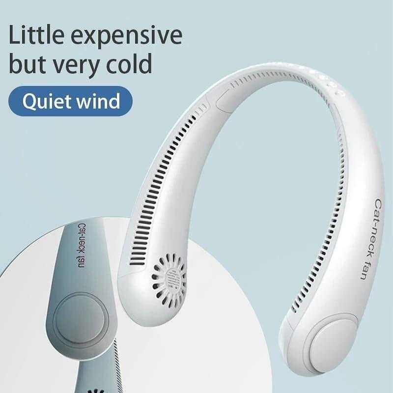 Ventilador de pescoço portátil