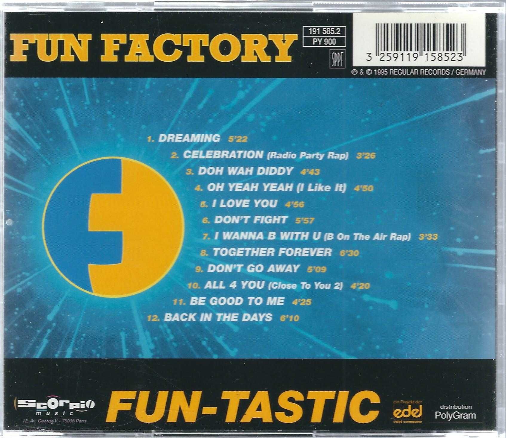 CD Fun Factory - Fun-Tastic (1995) (Scorpio Music)
