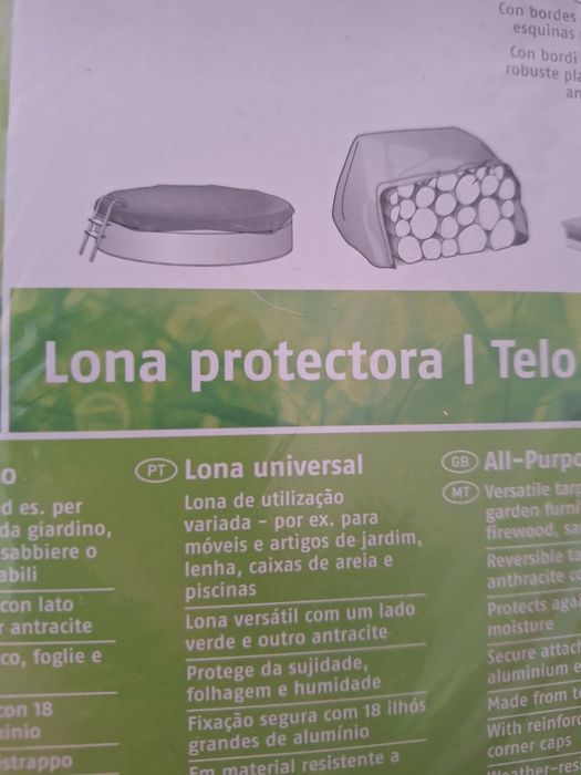 Lona oleado de proteção cobertura para vários fins como lenha