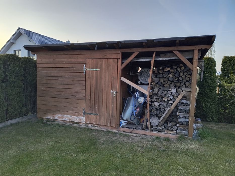 Drewutnia ogrodowa okazja