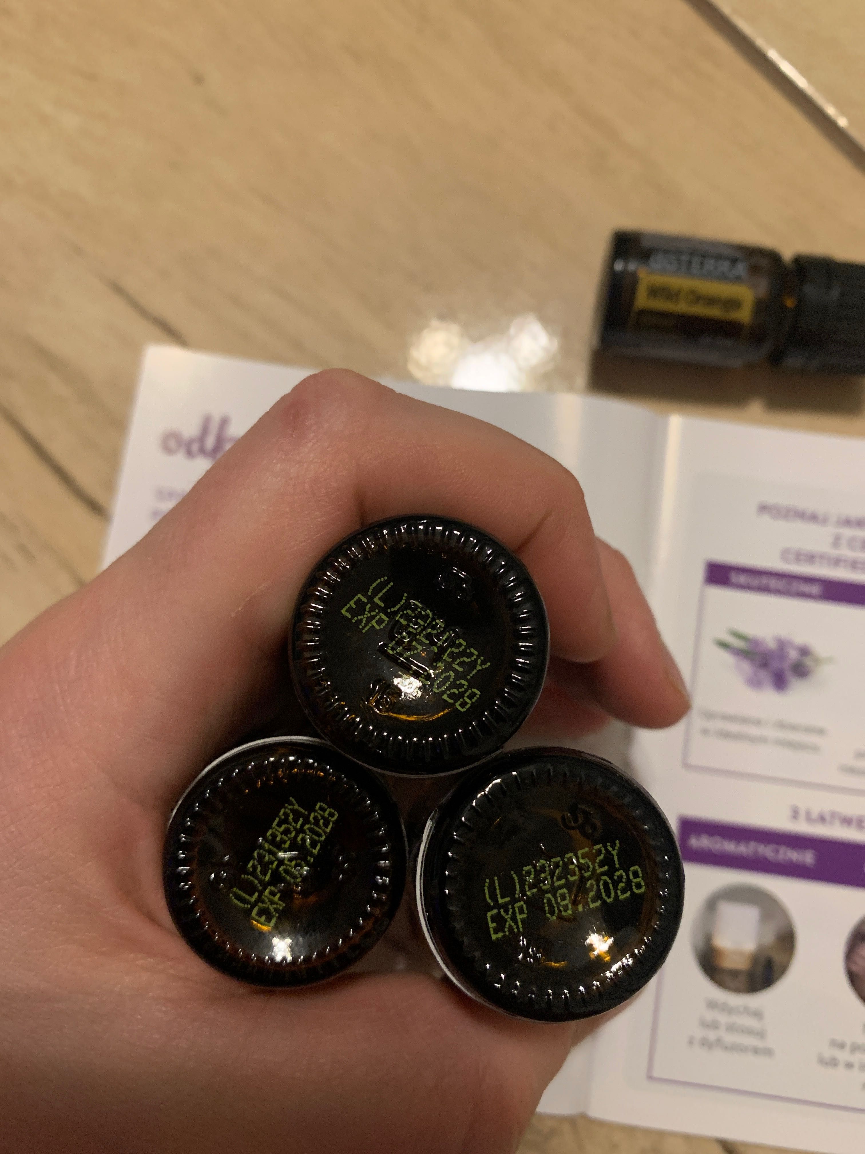 3 x 15 ml on guard+ Thyme + peppermint DOTERRA GRATIS WILD ORANGE 5 ml