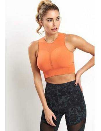 ADIDAS Warp Knit Crop Top Koszulka Stanik Sportowy L 42-44 Oryginalny