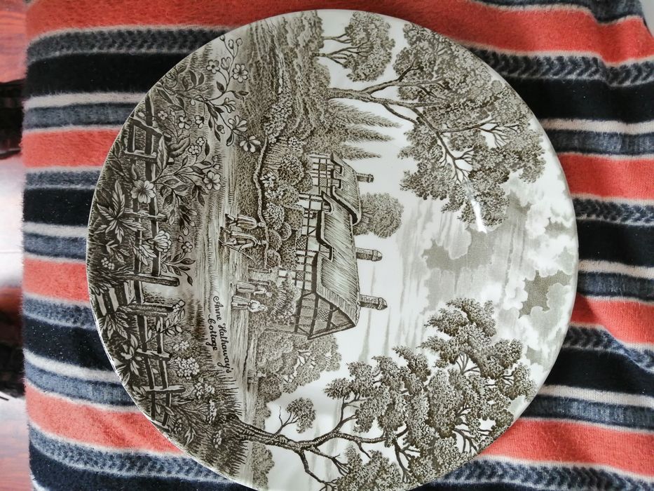Prato Porcelana Antiga Ridaway England