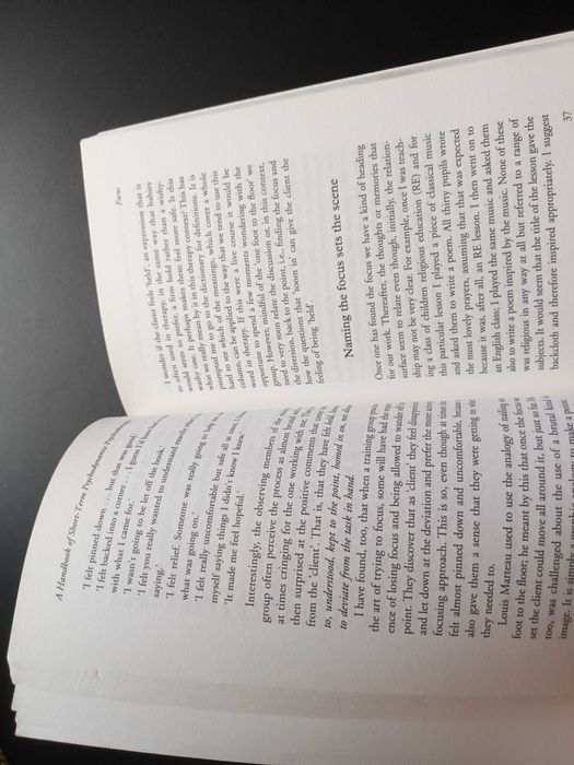 "A Handbook of Short-Term Psychodynamic Psychotherapy" Penny Rawson