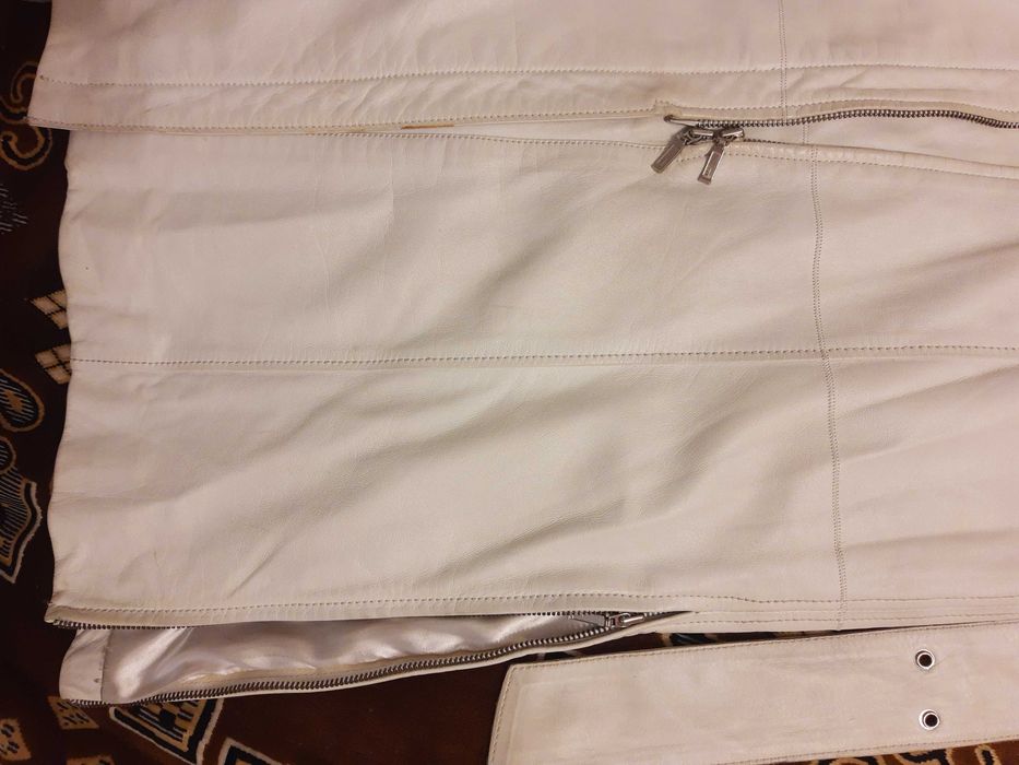 Тренч Guess, оригинал, натуральная кожа, размер М 42-46, плащ, пальто