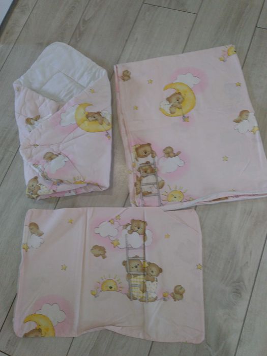 2 komplety pościeli do łóżeczka zestaw