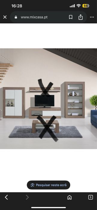 Mobília de sala (5 móveis)