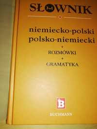 Słownik polsko-niemiecki (rozmówki+gramatyka)