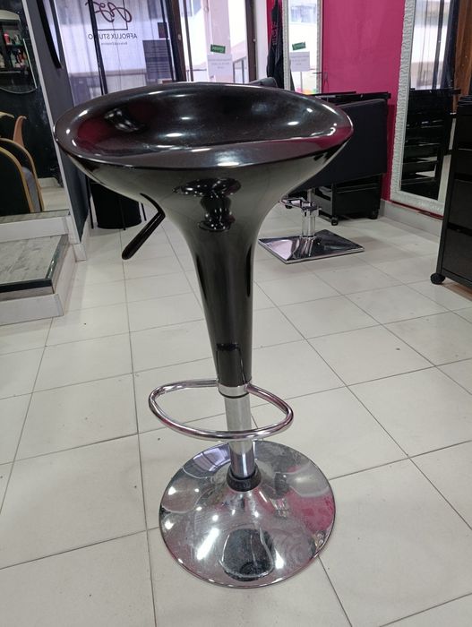 Banco de Bar ajustável preto