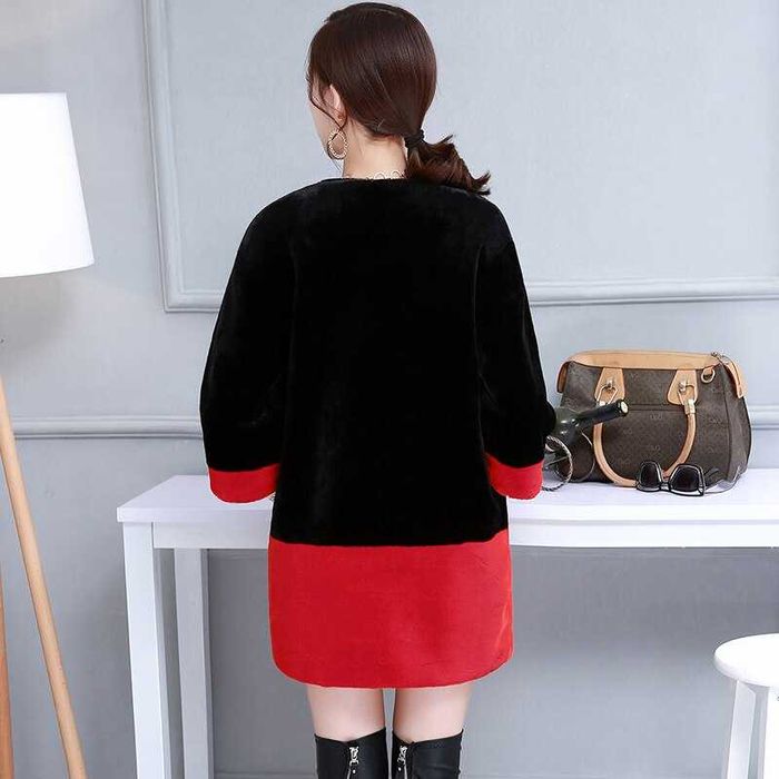 Casacos de pelo Super fofos e blusão invulgar.