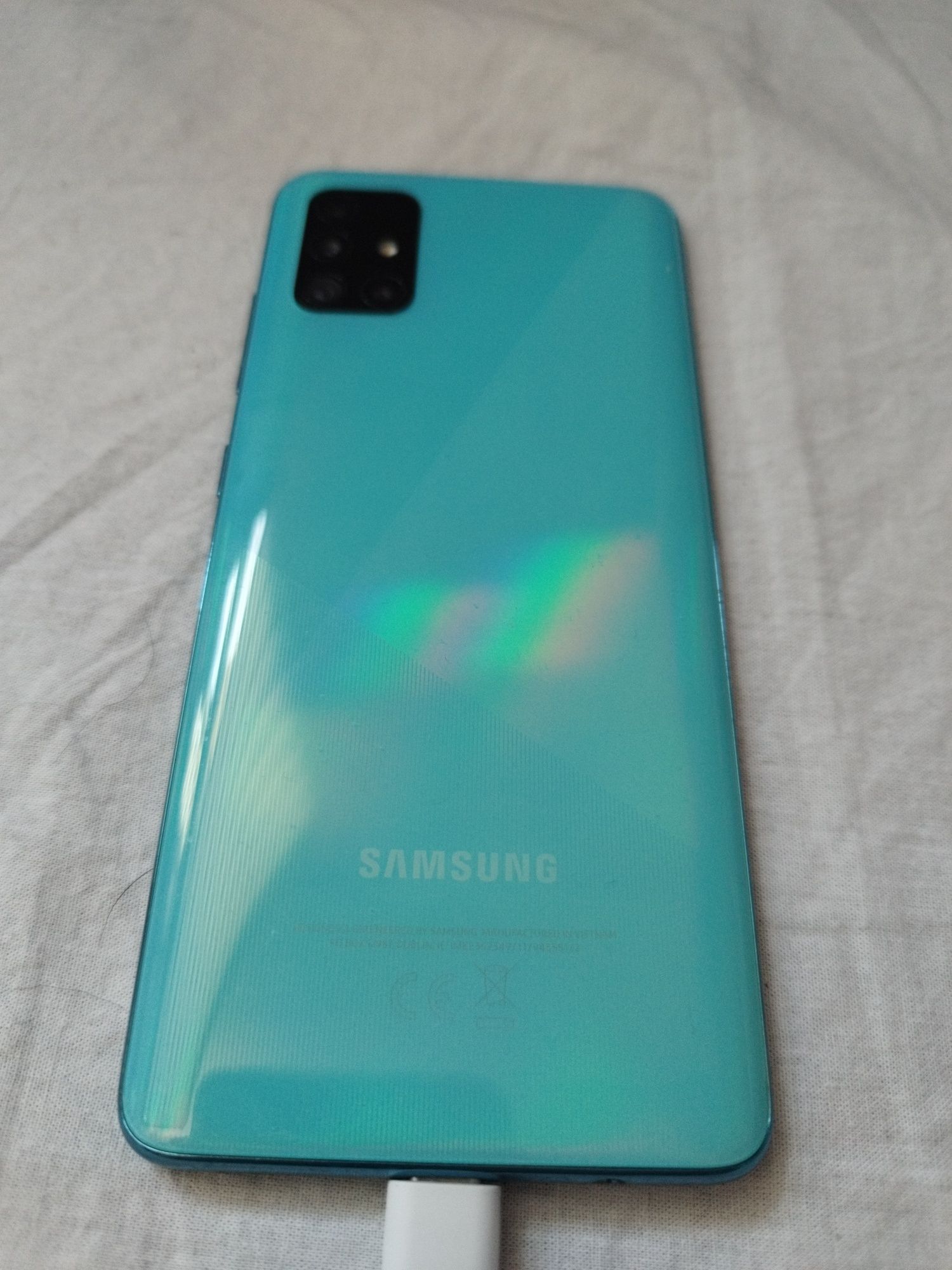 Samsung Galaxy a51 prism crush blue niebieski