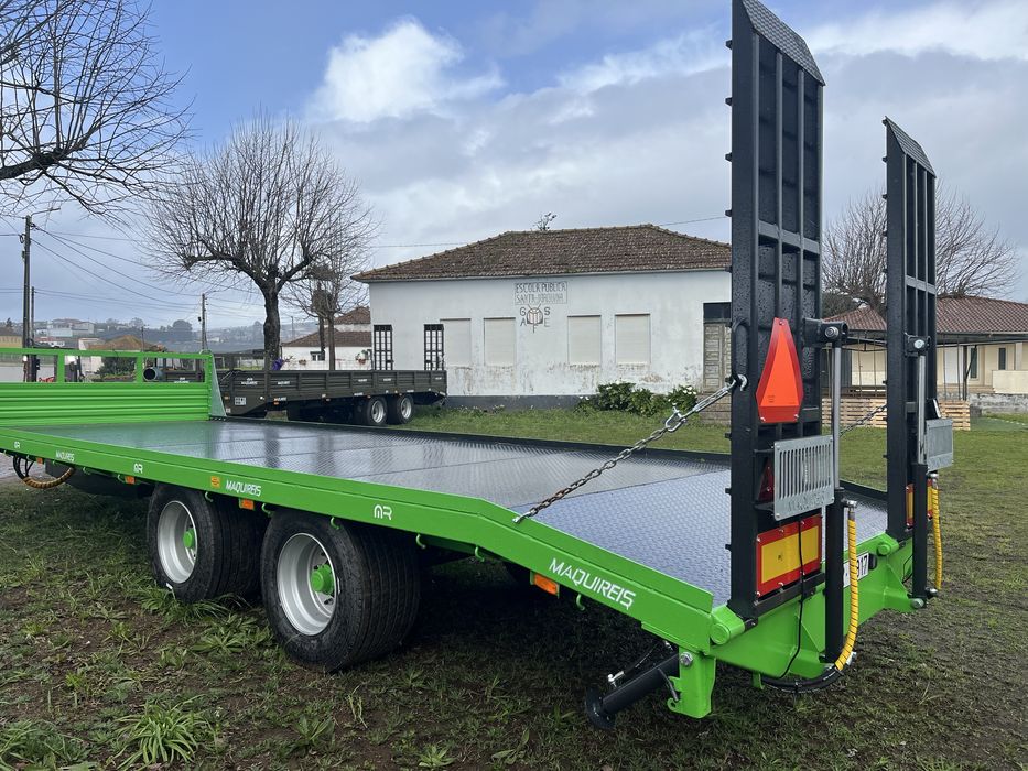 Reboque agricola porta maquinas 18t