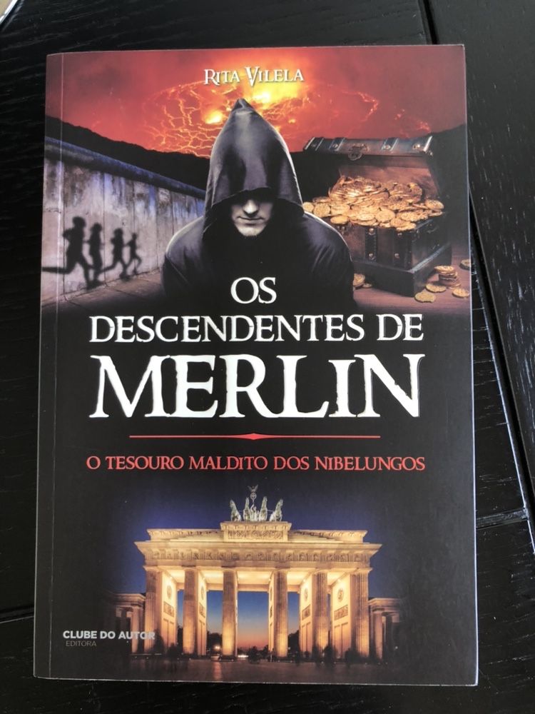 Livros da saga “Os Descendentes de Merlin”