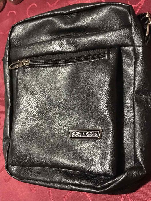 Барсетка мужская новая кожаная