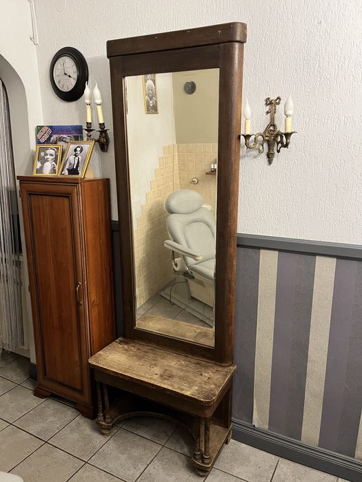 Lustro tremo drewniane