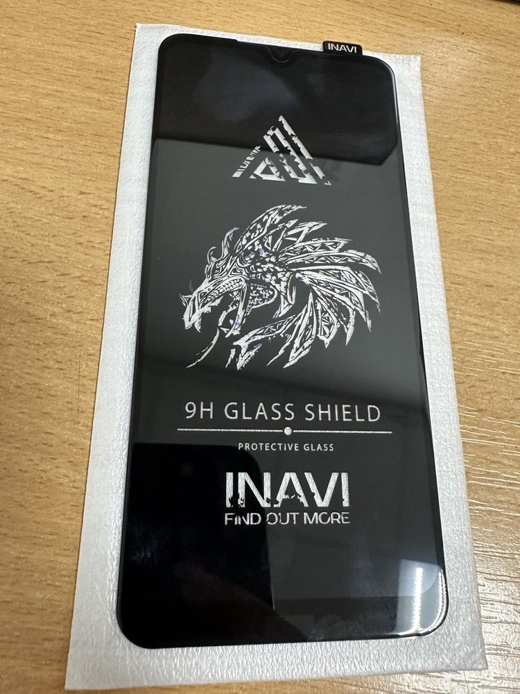 Защитное стекло 3D Inavi Premium для Xiaomi Redmi Note 8T — Black