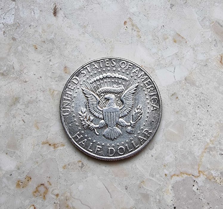 USA. 1/2 Dolara 1964 - Kennedy srebrna moneta