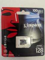 Карта пам'яті microSDXC Kingston Canvas 128gb