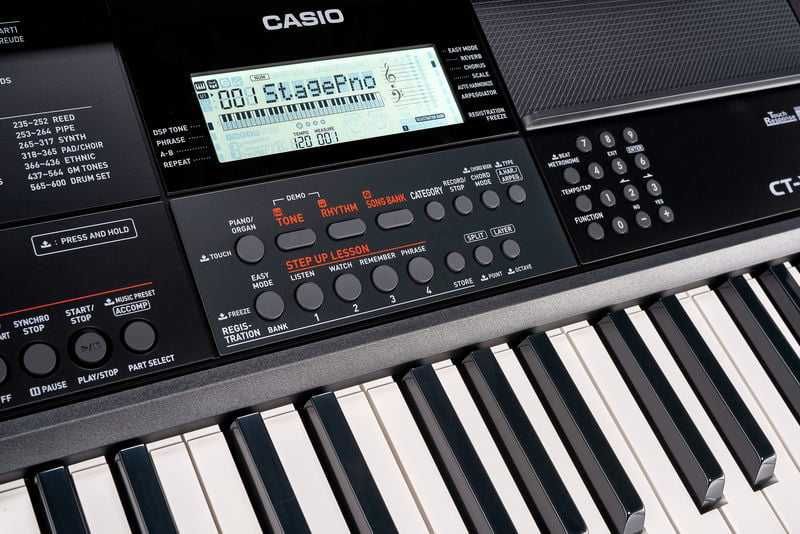 CASIO CT-X700 Keyboard DO NAUKI + Statyw + Ławka + Słuchawki | Zestaw