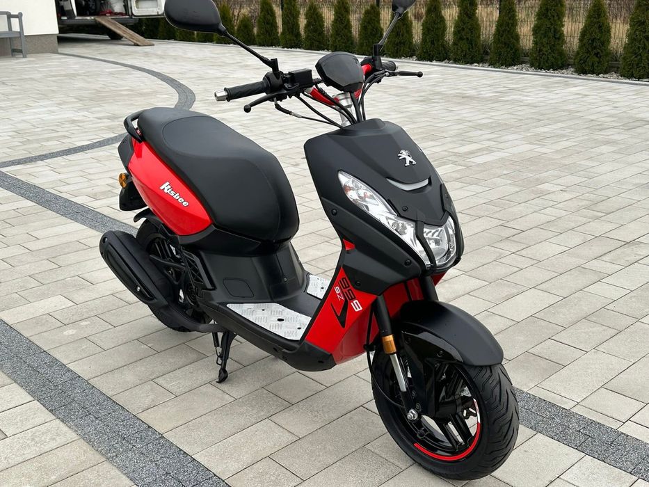 Peugeot Kisbee STREETZONE 2019r 50cc 2t bdb stan raty transport FILM