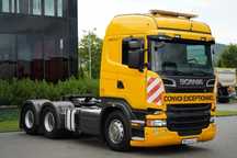 Scania R 520 / V8 / 6x4 / DMC: 110 TON / KLIMA POSTOJOWA  / 3 OSIOWY CIAGNIK SIODŁOWY / EURO 6