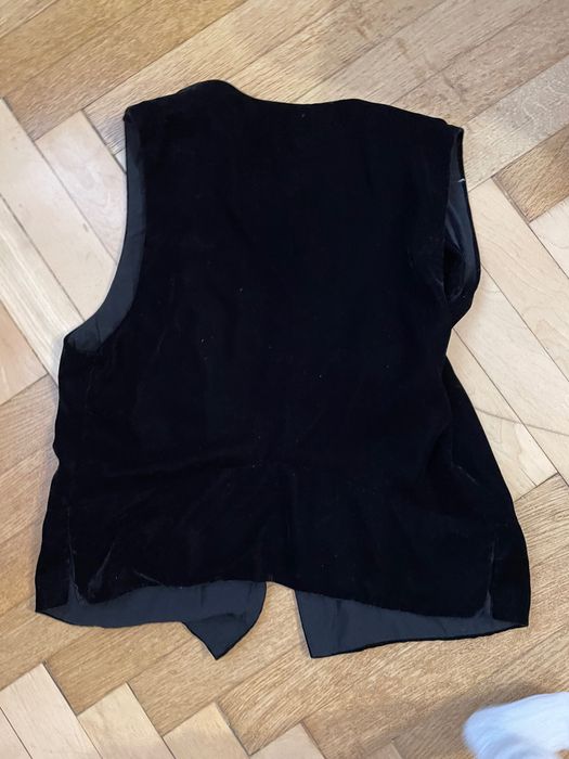 велюрова безрукавка кофта Zara жилетка  чорна светр безрукавка