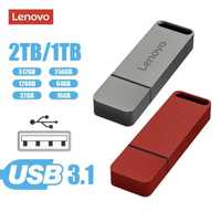Флеш накопичувач флешка Lenovo 2TB 16TB USB 3.1 + 2 перехідника