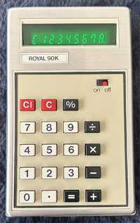 Kalkulator Japoński 1975 r Royal 90K