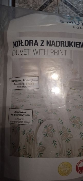 Kołdra z nadrukiem 155x200