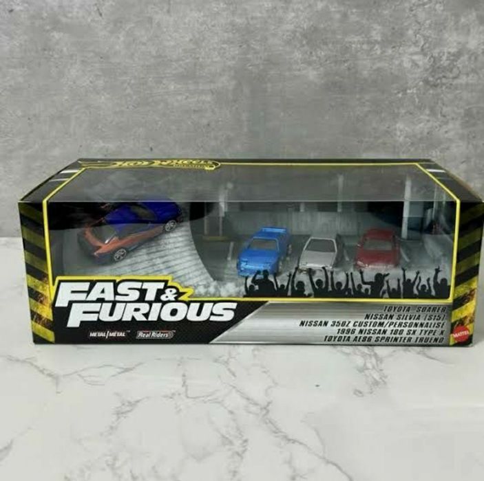 1:64 Diorama Velocidade Furiosa, Fast and Furious Hot Wheels