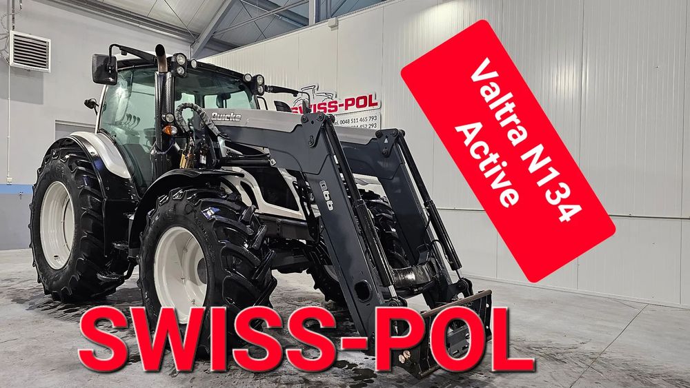 Valtra N134 Active  Ładowacz Quick N104/N114e/N124/N134/N154e/N174 T133 T134 VERSU Ładowacz Quick N104/N114e/N124/N134/N154e/N174 T133 T134  Transport T154 Vario TMS arion Maxxum