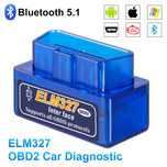 Mini Elm327 Bluetooth Obd2 V2.1 (Artigo Novo)