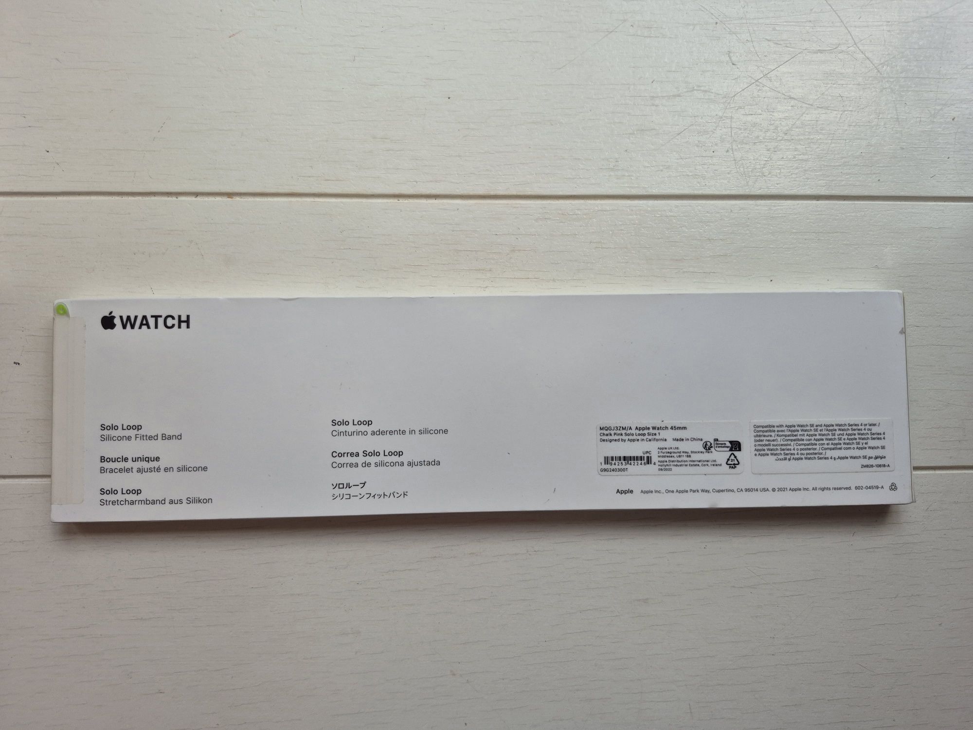 Pasek do zegarka Apple Watch Chalk Pink 45 mm size 1