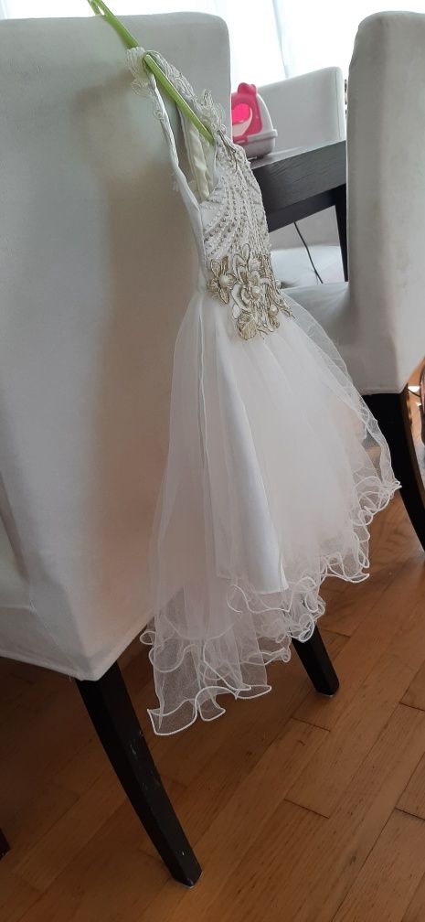 Sukienka na imprezę chrzest komunia 2 3 latka