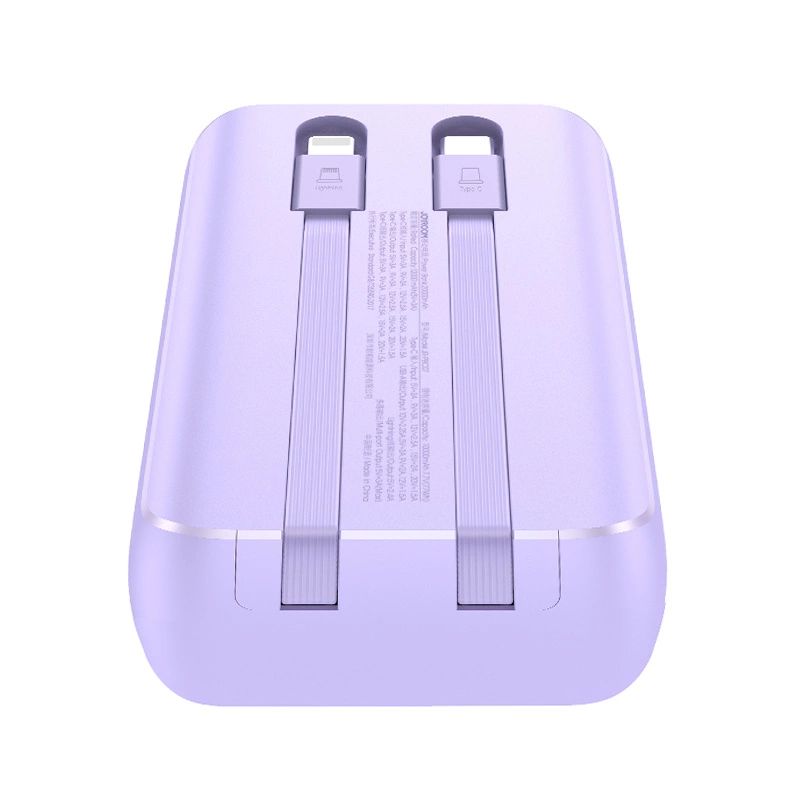 Mini powerbank Joyroom JR-PBC06 z wbudowanymi kablami USB-C
