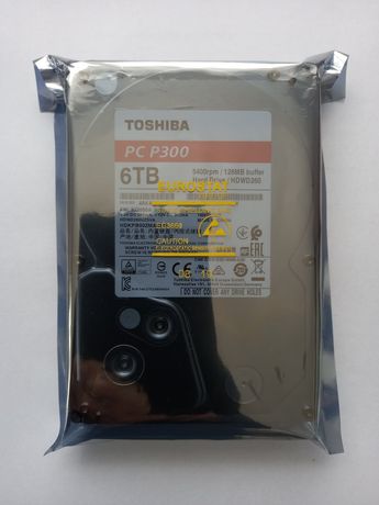 Dysk 6TB Toshiba HDWD260 PC P300 SATA 3,5 "