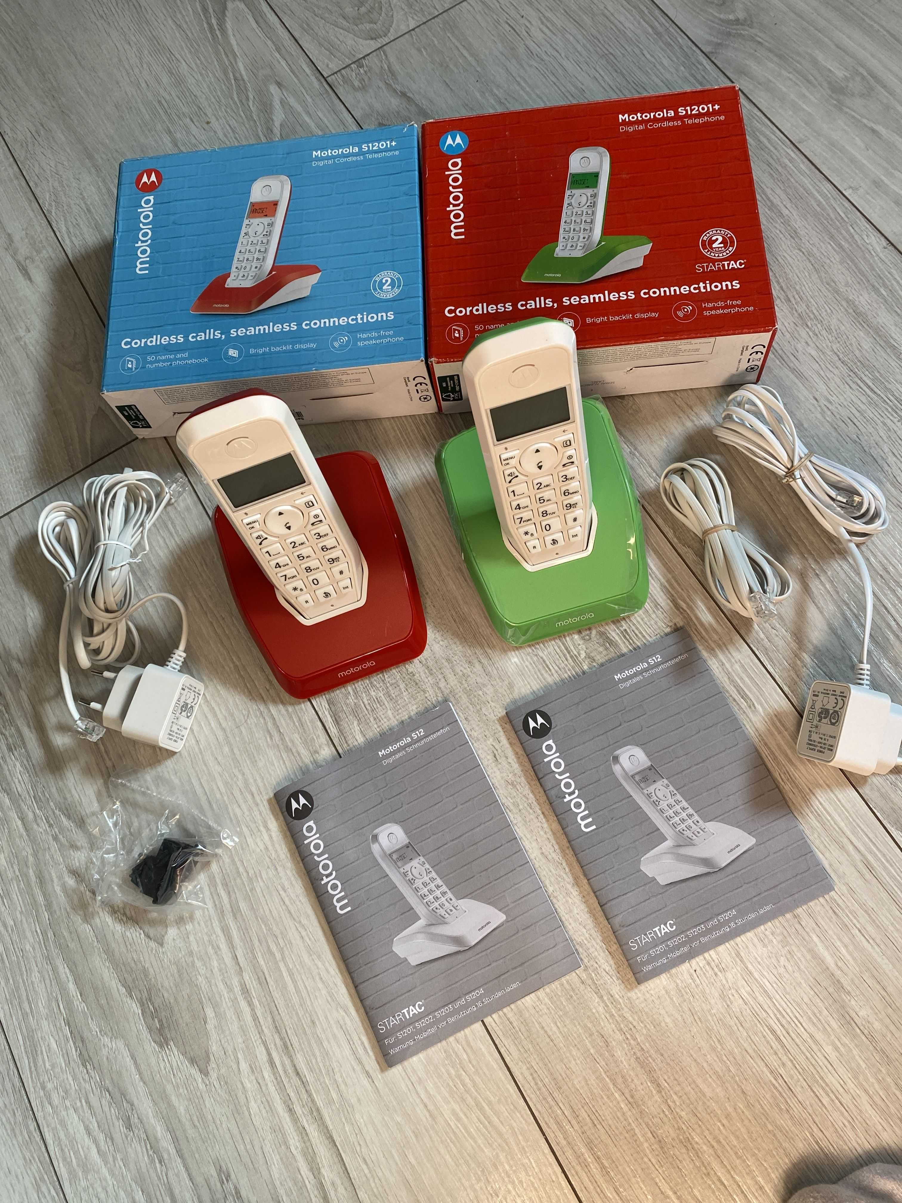 Motorola S120+ dwa telefony bezprzewodowe