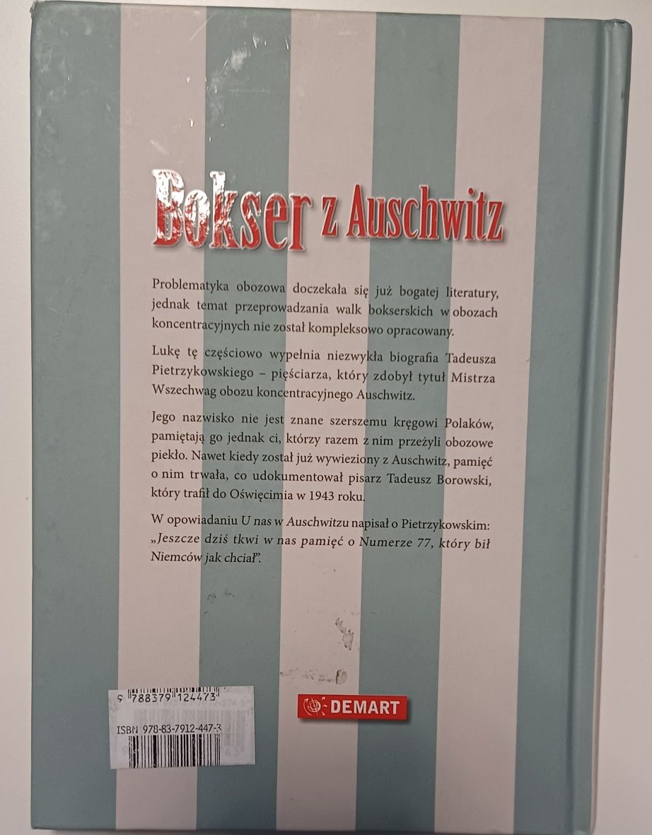 Bokser z Auschwitz. M. Bogacka